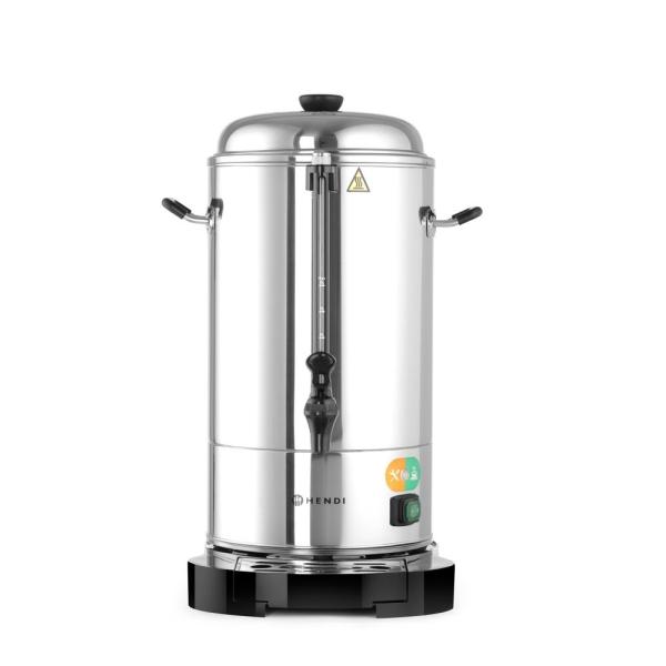 HENDI Kaffee-Perkolatoren doppelwandig 6 l, 230V / 1500W 316 x 350 x 480 mm