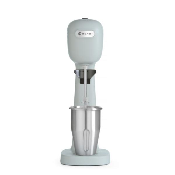HENDI Milkshake Mixer BPA-frei - Design by Bronwasser Blau 230V / 400W 170 x 210 x 485 mm