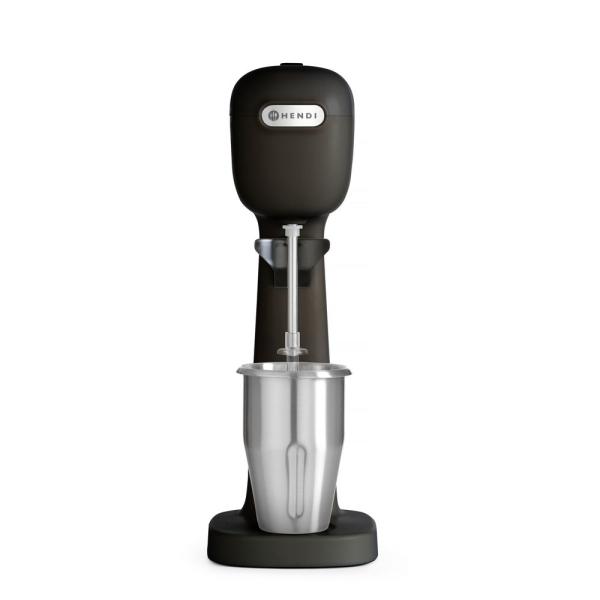 HENDI Milkshake Mixer BPA-frei - Design by Bronwasser Schwarz 230V / 400W 170 x 196 x 490 mm