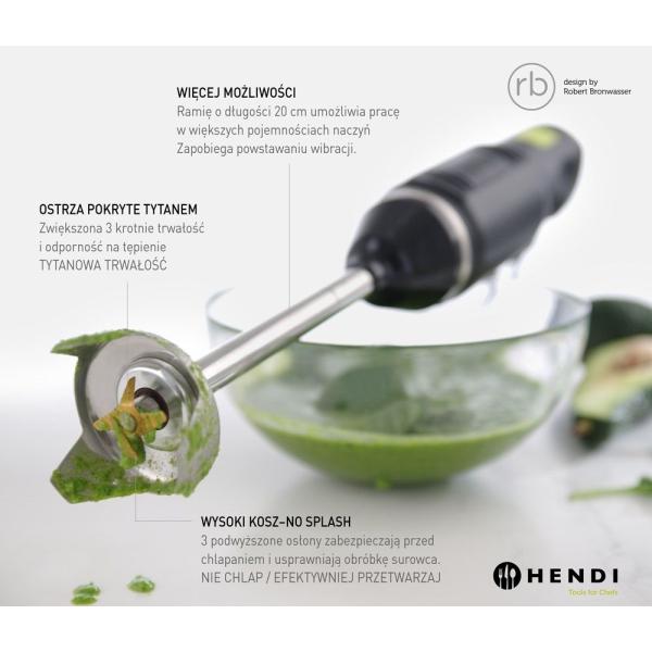 Bild 3 HENDI Stabmixer BLEND 220-240V / 250W Ø 71 x 450 mm