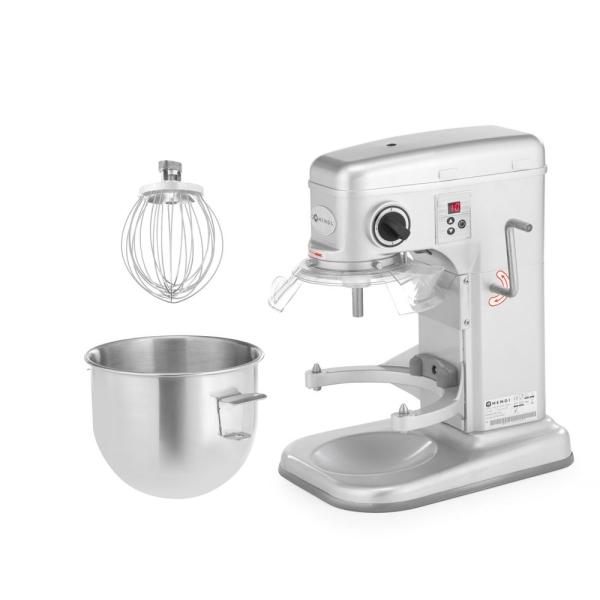Bild 4 HENDI Planetenrührer Kitchen Line 7 l, Silber 230V / 650W 317 x 440 x 490 mm