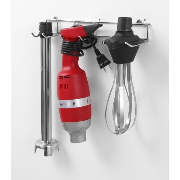 HENDI Stabmixer Profi Line 400 - Geschwindigkeit regelbar Set inkl Ablagegestell HENDI, Profi Line, 230V / 400W, Ø 100 x 765 mm