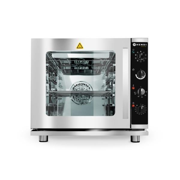HENDI Kombidämpfer mit Grill 4 x  GN 2/3 Hellgrau 230V / 3000W 625 x 585 x 590 m