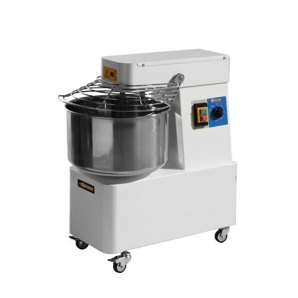 HENDI Spiralmischer mit festem Kopf und Schüssel, 88 kg/h 32 l, 230V / 1100W 431 x 740 x 804 mm