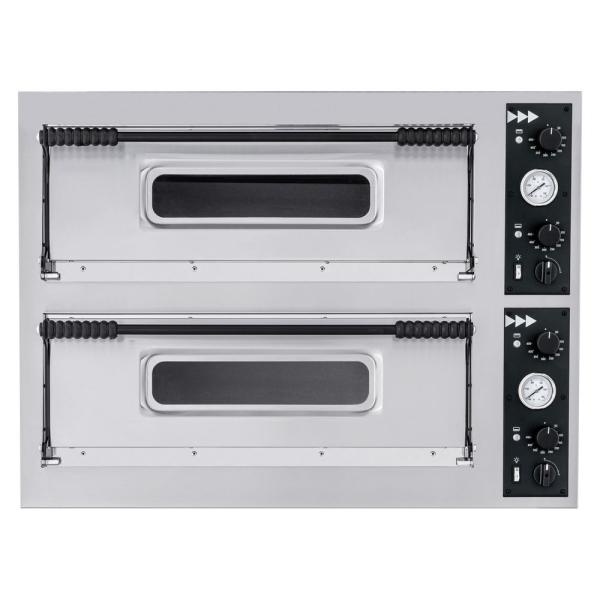 HENDI Pizzaofen BASIC XXL 66 2 Kammern 400V/18000W 1365 x 968 x 745 mm