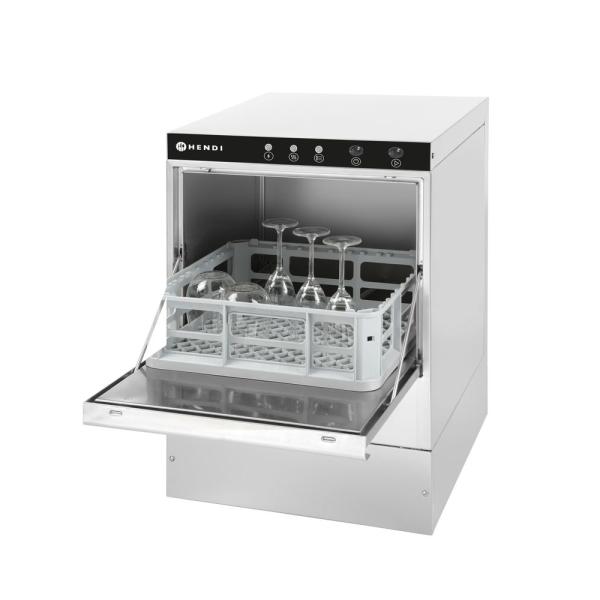 HENDI Geschirrspüler 40 x 40 - elektromechanische Steuerung 230V / 2800W 472 x 566 x 705 mm