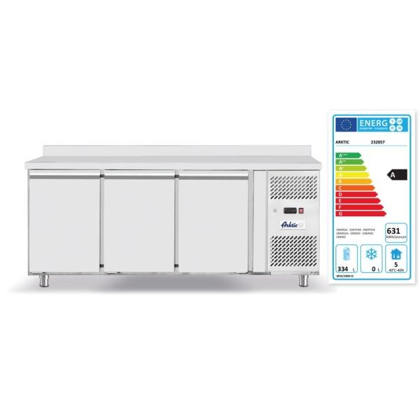 Bild 1 HENDI Kühltisch dreitürig Profi Line 420 L Arktic Profi Line GN 1/1 420 l,
