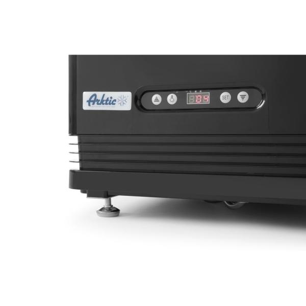 Bild 2 HENDI Aufsatz-Kühlvitrine 68 Liter Arktic Schwarz 230V / 170W 444 x 397 x 875 mm