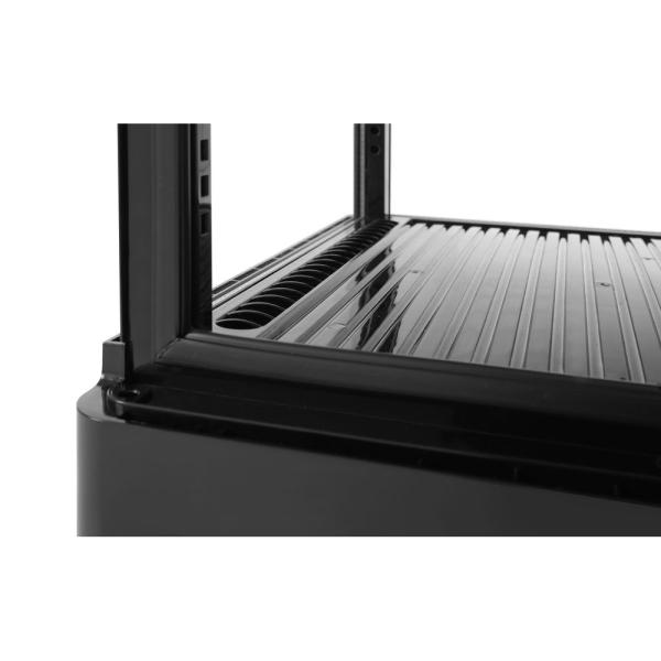 Bild 4 HENDI Aufsatz-Kühlvitrine 68 Liter Arktic Schwarz 230V / 170W 444 x 397 x 875 mm