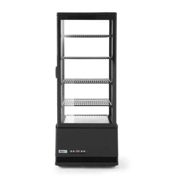 Bild 0 HENDI Aufsatz-Kühlvitrine 98 Liter Arktic Schwarz 230V / 210W 444 x 397 x 1100 m