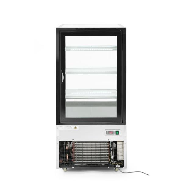 Bild 3 Kühlvitrine mit 3 geneigten Regalen Arktic 300L 230V/480W 650x833 x 1460mm
