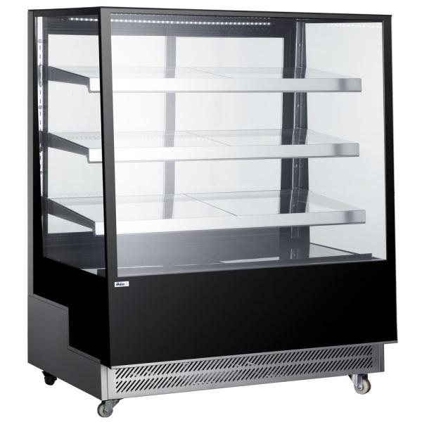 HENDI Kühlvitrine mit 3 geneigten Regalen Arktic 650 l, 230V / 490W 1200 x 833 x 1460 mm