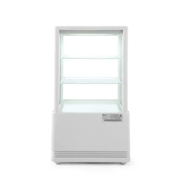 HENDI Aufsatz-Kühlvitrine 58 Liter Arktic Weiß 230V / 170W 452 x 406 x 830 mm  