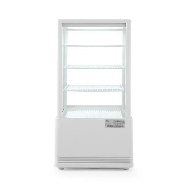 HENDI Aufsatz-Kühlvitrine 68 Liter Arktic weiß 230V / 170W 444 x 397 x 875 mm