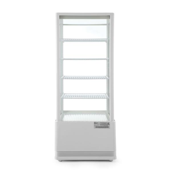 HENDI Aufsatz-Kühlvitrine 98 Liter Arktic weiß 230V / 210W 444 x 397 x 1100 mm