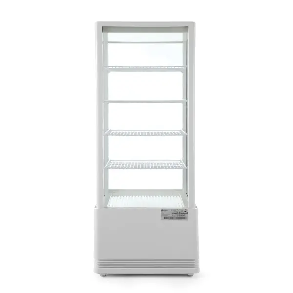 HENDI Aufsatz-Kühlvitrine 98 Liter Arktic weiß 230V / 210W 444 x 397 x 1100 mm  