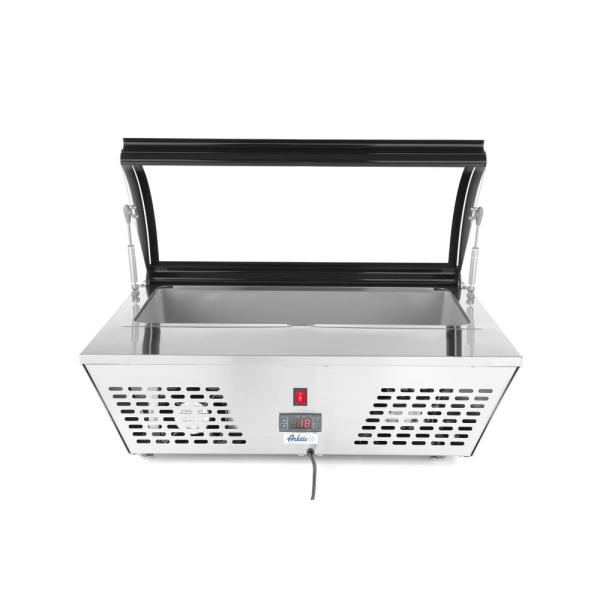 HENDI Aufsatz-Salatvitrine Arktic 67 l, 230V / 105W 775 x 615 x 235 mm