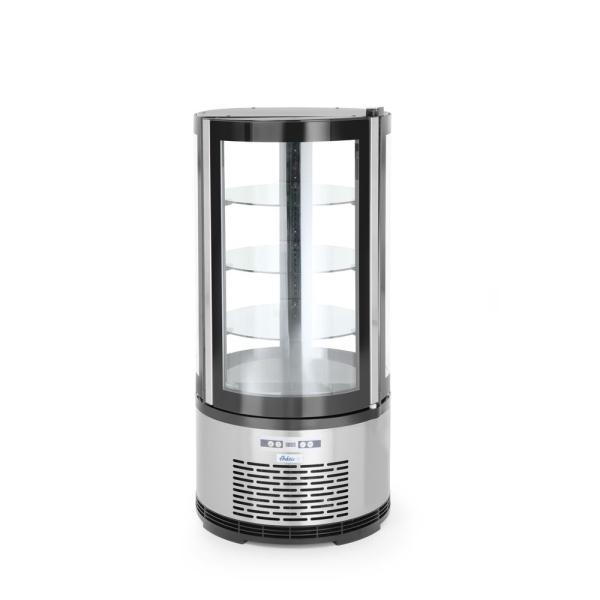 HENDI Kuchenvitrine rund 100 l, Arktic 100 l, 230V / 210W Ø 480 x 1065 mm