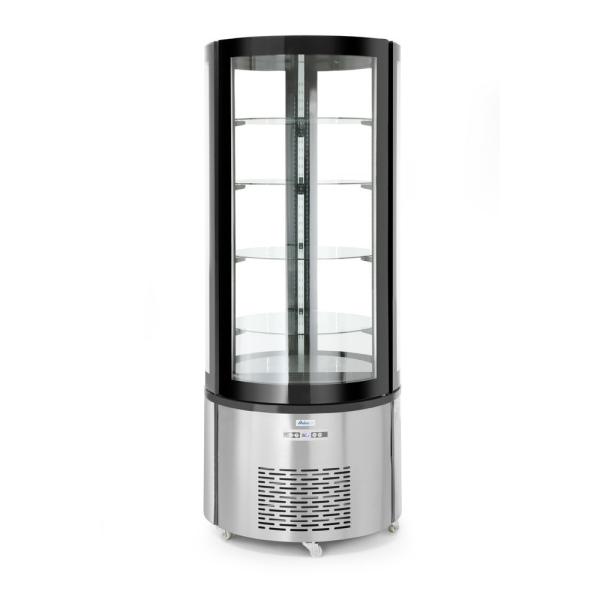 HENDI Kuchenvitrine rund 360 l, Arktic 360 l, 220-240V / 460W Ø 680 x 1755 mm