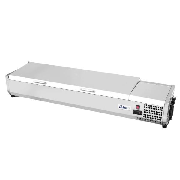 HENDI Aufsatz-Kühlvitrine Gastronorm 1/3 Arktic 8 x  GN 1/3 230V / 180W 1805 x 420 x 630 mm