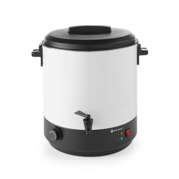 HENDI Heißgetränkespender 25 l, Weiß 230V / 2500W 435 x 441 x 500 mm