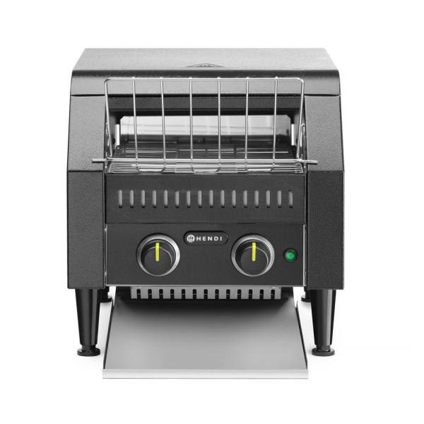 HENDI Durchlauf-Toaster doppelt Schwarz 230V / 2240W 418 x 368 x 415 mm