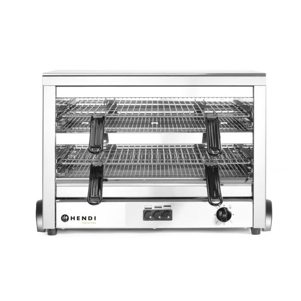 HENDI Quarz-Salamander MAXI GN 1/1 400V/4500W 682 x 528 x 455 mm