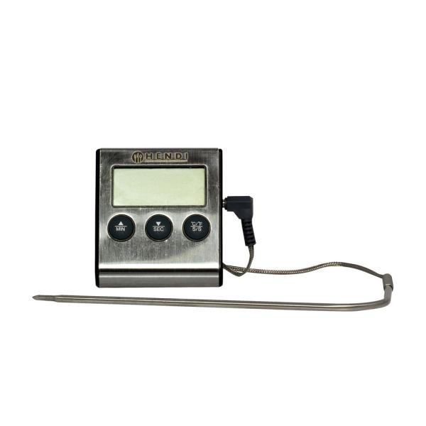 HENDI Bratenthermometer mit Timer 65 x 70 x 17 mm