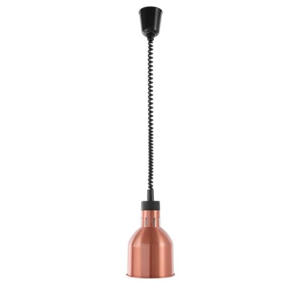 Hendi Wärmelampe Höhenverstellbar – Zylinderförmig, 230V/250W, ø175 Mm – Schwarz