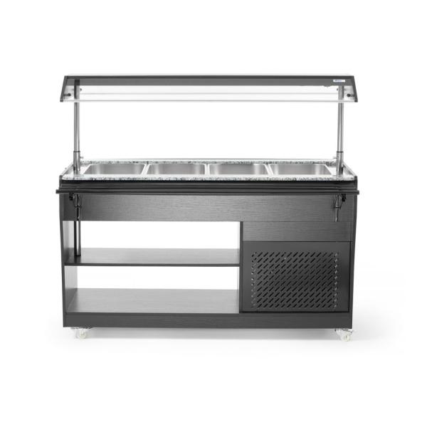 Bild 1 HENDI Salat-Buffet Arktic GN 1/1 1490 x 765 x 1370 mm