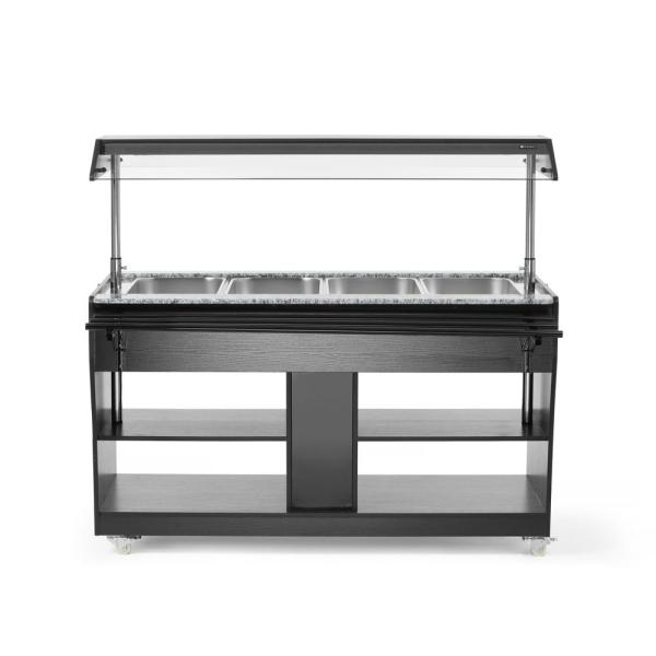 Bild 1 HENDI Beheiztes Buffet GN 1/1 1490 x 765 x 1370 mm