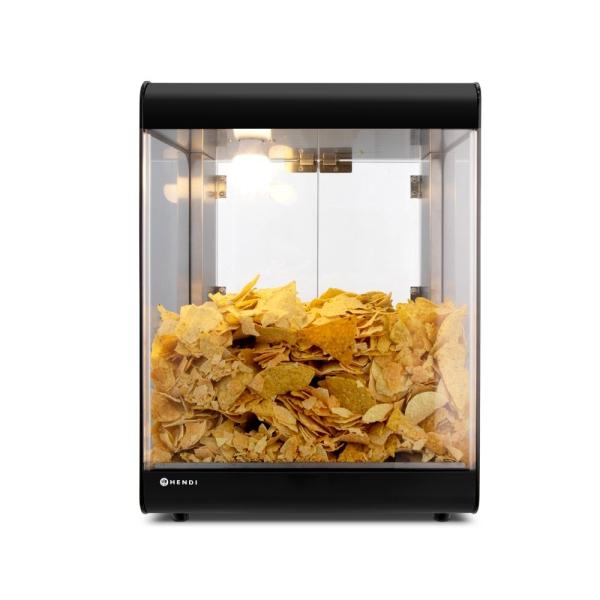 HENDI Nacho-Wärmer Schwarz 220-240V / 500W 400 x 344 x 525 mm