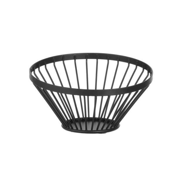 HENDI Obstkorb abgerundet schwarz Ø 150 x 80 mm