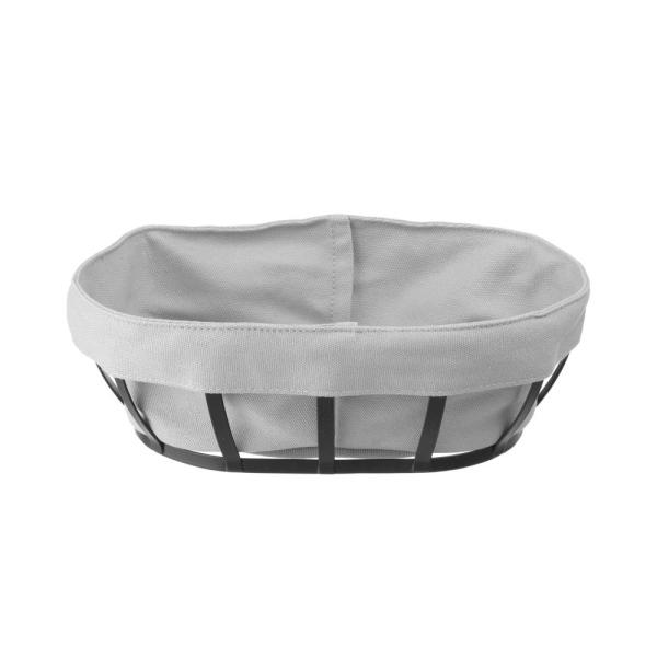 HENDI Brotkorb mit Beutel oval 250 x 160 x 75 mm