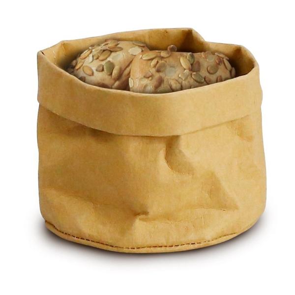 HENDI Brottasche aus Papier Beige 170 x 170 x 150 mm