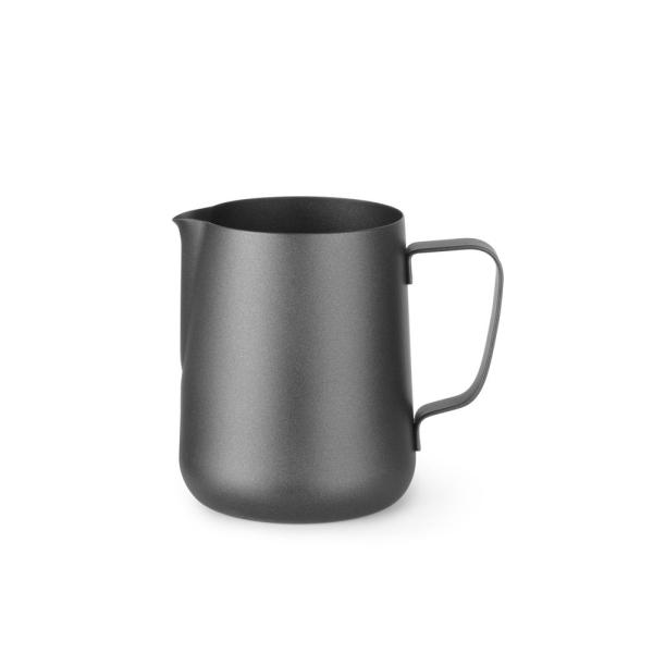 HENDI Milchkanne schwarz 0,6 l, Ø 90 x 112mm