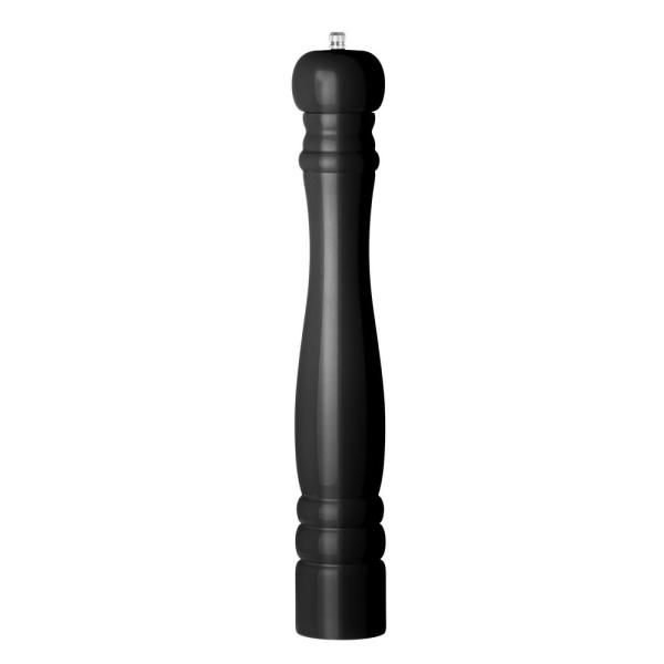 HENDI Pfeffermühle aus Holz Schwarz Ø 65 x 415 mm