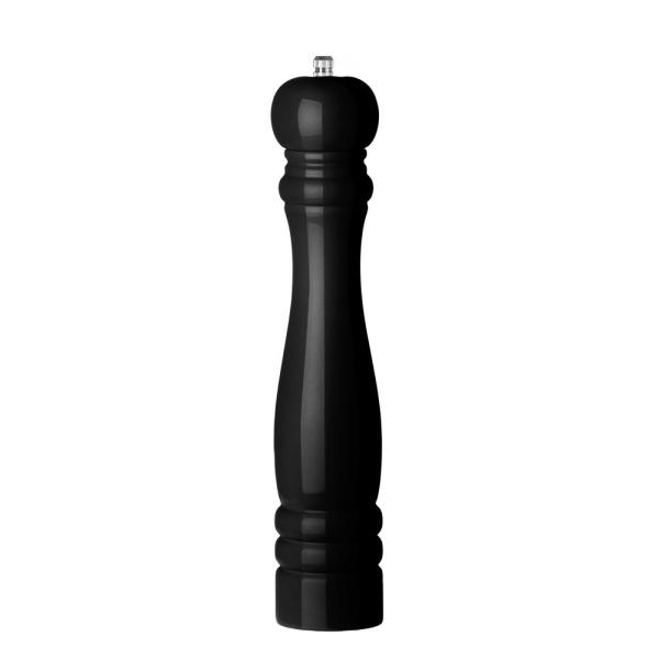 HENDI Pfeffermühle aus Holz Schwarz Ø 60 x 315 mm