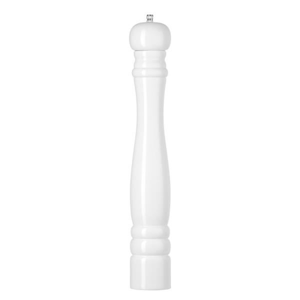 HENDI Salzmühle aus Holz Weiß Ø 65 x 415 mm