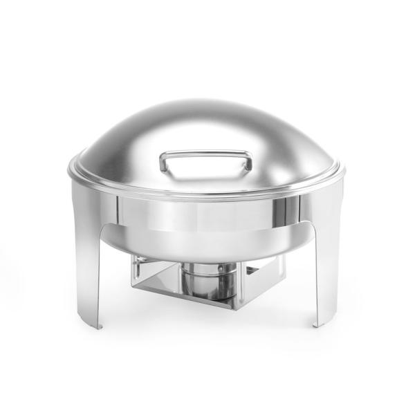 HENDI Chafing Dish rund satiniert Profi Line 6 l, 465 x 420 x 320 mm