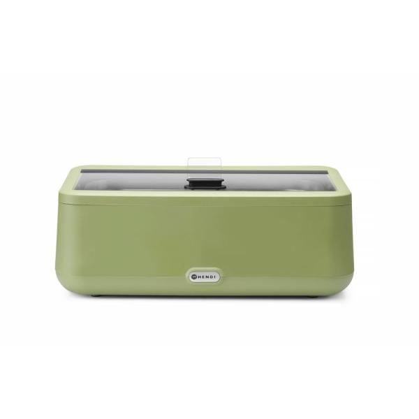 HENDI Chafing Dish UNIQ Grün 220-240V / 700W 607 x 402 x 245 mm
