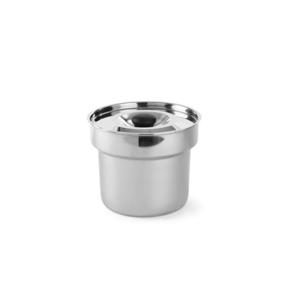HENDI Bain-Marie-Topf Bain-Marie Topf 4,2 l, Ø 220 x 190 mm