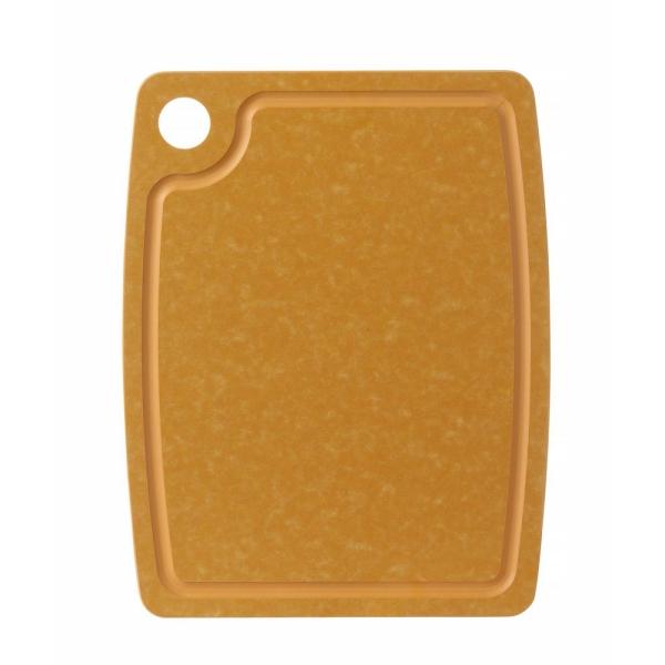 HENDI Holzfaser-Schneidbrett  Braun 370 x 275 x 6 mm