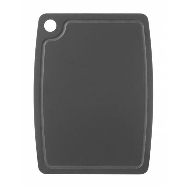 HENDI Holzfaser-Schneidbrett  Schwarz 370 x 275 x 6 mm