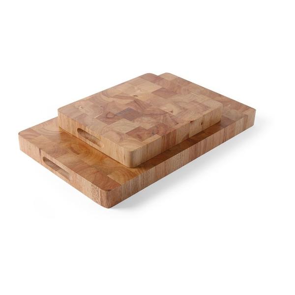HENDI Holzschneidbrett GN 1/1 Holz 530 x 325 x 45 mm