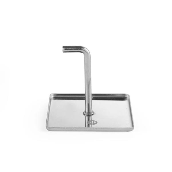 HENDI Speiseringe und Stampfer quadratisch Stampfer 63 x 63 x 55 mm
