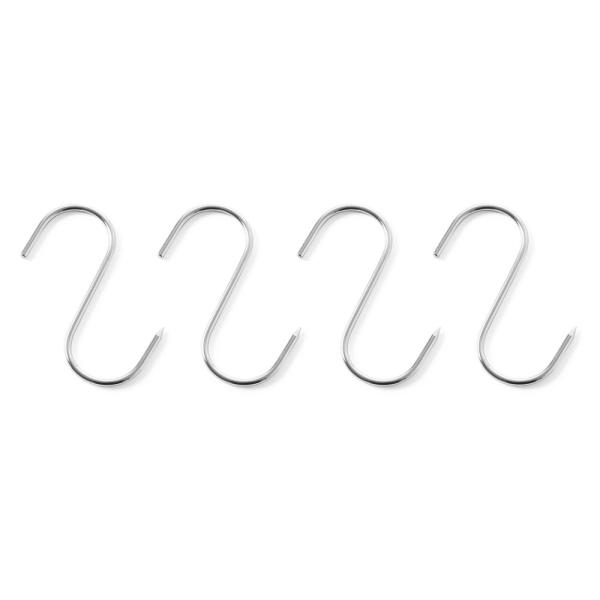 HENDI Fleischerhaken – Set aus 4 Haken 4 Stk, 90 x 4 mm