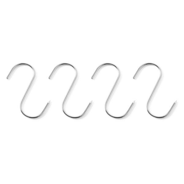 HENDI Fleischerhaken – Set aus 4 Haken 4 Stk, 150 x 6 mm