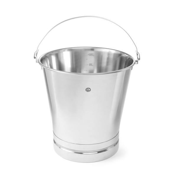 HENDI Eimer mit verstärktem Boden Profi Line 10 l, Ø 280 x 265 mm