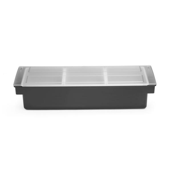 Bild 1 HENDI Zutatenbox – 3 Behälter BarUp Schwarz 480 x 150 x 100 mm